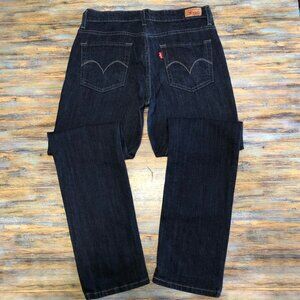 Levi's Jeans Mid Rise Skinny Dark Wash Women's Size 29